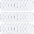 PATIKIL 2" Dia. Acrylic Circles, 30 Pack Round Clear Plastic Sheet Ornament Cake Disk Transparent Blank Sign for Crafting Painting DIY Christmas 3...