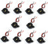 DC 3-24V Active Piezo Buzzer 85 db with Industrial Audio Inside 2-Wire Leads Electric Alarmer 10PCS...