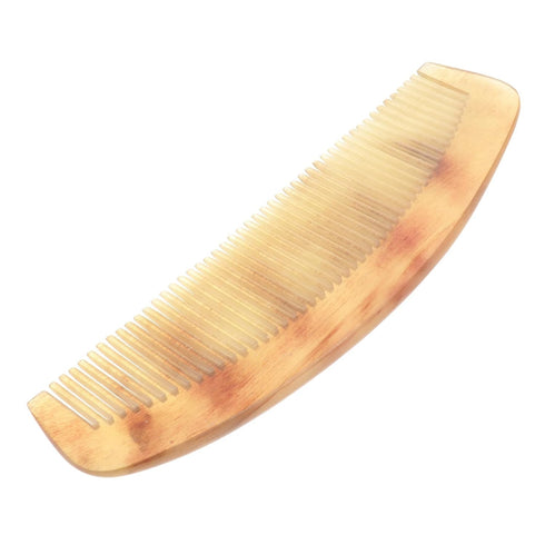 1Pc Brown Natural Ox Horn Comb of Hair No Static Health Care Hair Brush Hairdressing Comb for Hair, Styling Tools and Appliances Hair Care...