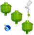 LiME LiNE Filter Balls Mini Air/Water Disposable in Line Paint Spray Gun Air Tool Moisture Separator Filter (3)...