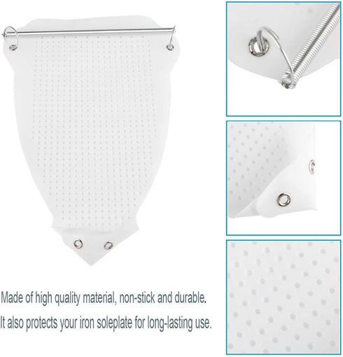 Yosoo 1 Piece Iron Shoe Used for Electric Iron Universal Size Iron Sole Quick Install Delicate Fabrics Soleplate Cover or Any Standard Size Iron...