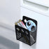 Magnetic Pen Holder, Mesh Metal Strong Magnet Dry Erase Marker Holder Pencil Organizer Small Items Basket for Refrigerator, Whiteboard, Locker Acc...