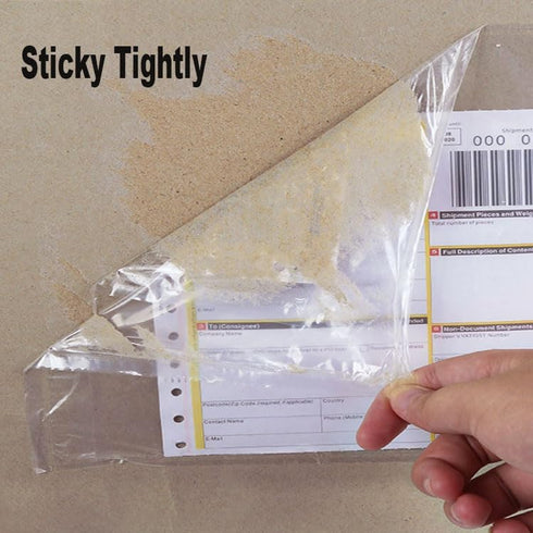 100 Pcs-4.5x5.5In Shipping Envelopes, Packing List Mailing Envelopes Clear Adhesive Shipping label sleeves Shipping Supplies for Small Businesses...