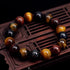 Tiger Eye Bracelet,10MM Relax Anxiety Triple Protection Bracelet Spiritual Crystal Gemstones Beaded Bracelets for women men Bring Luck And Prosper...