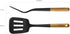 STAUB Silicone Spatula Turner, Perfectly Angled for Lifting Pancakes, Sandwiches and Picking up Veggies Durable BPA-Free Matte Black Silicone, Aca...