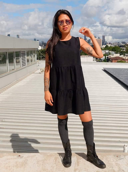 Style Arc Sewing Pattern - Nova Midi Dress (Sizes 10-22)...