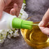 AKOAK 1 Pack Environmentally Friendly Silicone Flat-Bottomed Barbecue Oil Bottle Brush, Pastry Brush, Kitchen Baking and Barbecue Cooking Tools (G...