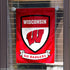 College Flags & Banners Co. Wisconsin Badgers Shield Garden Flag...
