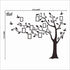 Large Family Tree Wall Deccor for Living Room, DIY Black Photo Frame Wall Decor Sticker Decal Art Décor for Living Room Home Decor(Black Tree)...