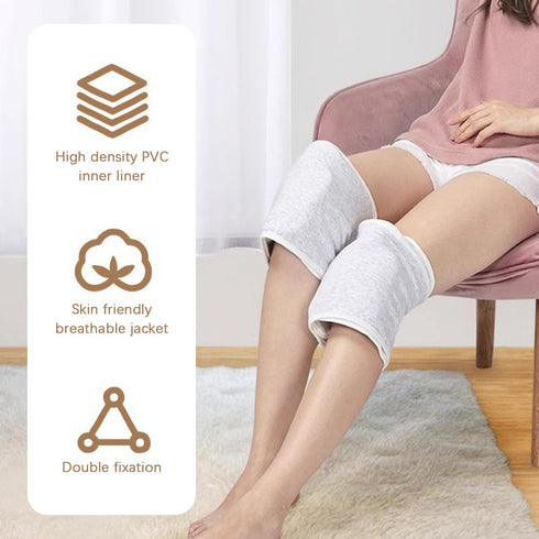 OLizee® Knee Brace with Hot Water Bag Hot Therapy Wrap Hot Water Compress Bag Knee Support Brace Knee Pad with Hot Water Bag for Knee Pain Relief...