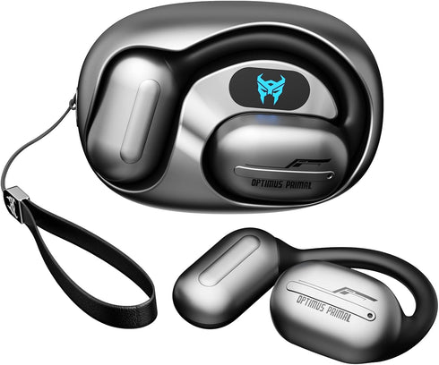 Transformers TF-T20 Open Ear Headphones Wireless Bluetooth 5.4 Earbuds, 60H Playtime Sport Earbuds Wireless with HD Mic Earhooks, Over Ear Headpho...