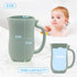 mandoo Baby Bath Rinse Cup - Food Grade Silicone - Shampoo & Body Washing Rinser Cup For Kids with Easy Grip Handle to Rinse Baby Shampoo and Soap...
