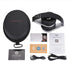 PowerLocus Bluetooth Headphones Over Ear, Wireless Headphones Foldable, Hi-Fi Stereo, Soft Memory Foam Earmuffs, Lightweight, Built-in Mic & Wired...
