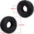 1.9 Crawler Tires with Foam Inserts for Traxxas TRX-4 Axial SCX10 II III 1/10 RC Rock Crawler Car...