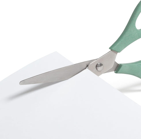 U Brands U-Eco 8“ Scissors, Set of 3, Assorted Brights, Patented Concave Blade Technology (6607U01-24)...