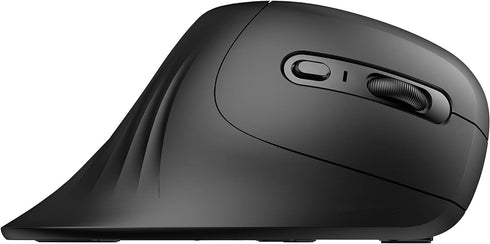 MOJO Perfect Grip Dual Mode Silent Vertical Ergonomic Mouse - Bluetooth/Wireless Optical Mouse w/Adjustable Sensitivity and Quiet Buttons...