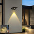 Solar Motion Sensor Outdoor Wall Light, Solar Sconce Lights Waterproof 3 Modes, Battery Solar Security Lighting LED for Porch Garden Patio Yard, 3...