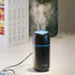 Humidifiers Car Diffusers for Essential Oils USB Car Humidifier Aromatherapy Diffusers with 7 Color Flame Lights for Car Home Office Gift (Black)...