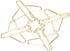 Zerodis Airplane Shaped Paper Clips, 100Pcs Mini Cute Paperclips Portable Electroplated Metal Office Clips for Document Sorting and Organizing Off...