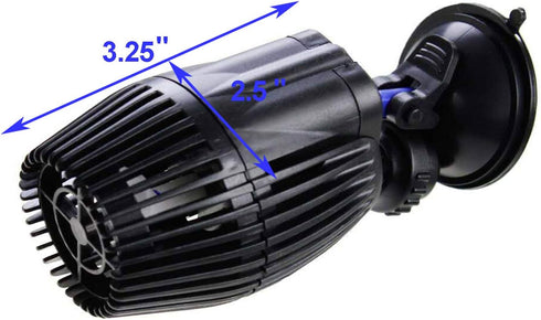 AQUANEAT Circulation Pump, Aquarium Wave Maker, Fish Tank Powerhead Submersible Water Pump w/Suction Cup (Middle 800 GPH)...