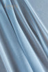 Ling's Moment 14Ft Dusty Blue Sheer Chiffon Like Table Runner with Silver Sparkle for Wedding Rustic Boho Wedding Party Bridal Shower Decorations ...