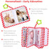 Baby Photo Album Soft Cloth Photo Book First Year Memory Album Shower Gift for Babies Newborns Toddlers & Kids,Holds 4x6 Inch Photos. (Red)...