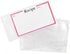 Clear Vinyl 3 x 5 Inch Recipe Protectors, 48 Sheets Recipe Refill Pages Card Covers Recipe Holders, Set of 48 (Not Included Cards)...
