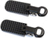 Scooter Footpegs E-bike Footpeg in Aluminum Alloy, Lenght 17cm/6.7",Compatible with Scooter Mopeds E-Bike Mini Bikes,Single Hole...
