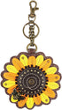 CHALA Plant Life Collection Women's Decorative Key Fob/Coin Purse Accessory (Sunflower)...