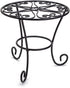 THY COLLECTIBLES Metal Potted Plant Stands Rust Proof Iron Art Flower Pot Holder Rack Steel Short Planter Supports Trivet Floor Garden Pots Contai...