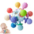 Baby Sensory Montessori Toy - Infant Teething Relief - Teethers for Newborn - Developmental Rattles Chew toys Gifts for 0 3 6 9 12 18 Months Girl ...