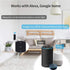 Jinvoo WiFi Smart Wall Light Switch, Remote Control, Glass Panel, 2.4GHz Wi-Fi Touch Switch, Neutral Wire Required, Works with Alexa and Google As...