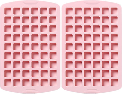 Verdental Small Square Silicone Candy Molds 108 Cavities Non-stick Chocolate Basic Molds for Hard Candy, Cake, Chocolate, Ice Cubes, Gummy, Carame...