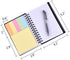 Coopay 4 Pieces Spiral Notebook Steno Pocket Notepad with Pen in Holder and Sticky Notes, Page Marker Index Tabs Flags Making Plans Writing Memos ...