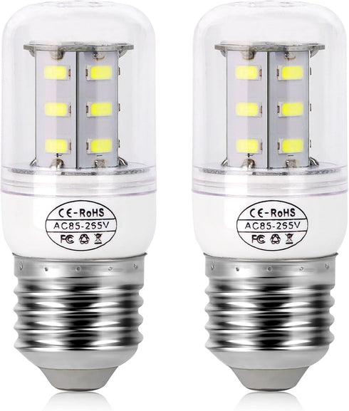 Upgraded KEI D34L Refrigerator Bulb 5304511738 LED Refrigerator Light Bulbs Fit for Frigidaire Kenmore, Refrigerator Light Bulb Replacement (3.5W ...