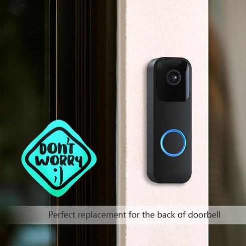 Blink Doorbell Backplate, Blink Doorbell Mount, Upgrade Metal Retainer Clip Blink Doorbell Backplate Replacement, Blink Doorbell Accessories, Blin...