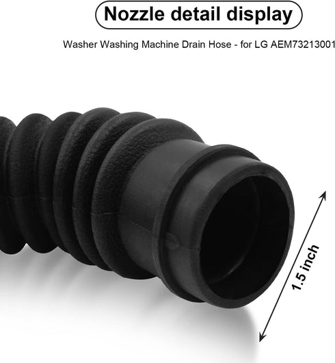 superbobi Washer Washing Machine Drain Hose - for LG AEM73213001