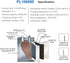 3.7V 6500mAh 106090 Lithium Polymer Ion Rechargeable Lipo Battery with PH 2.0mm Connector...