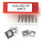14mm Square Carbide Inserts Cutters Knives Blades 14×14×2.0mm-30°for Woodworking Spiral/Helical Planer Cutter Head or Lathe Turning 10pcs...