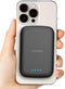 GALVANOX 5000mAh Ultra-slim Magnetic Power Bank for iPhone, Compatible with MagSafe - Fast Charging Wireless Portable Charger, USB C Input Battery...