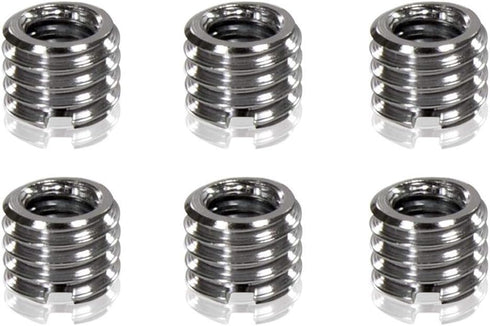 3/8" to 1/4" Tripod Ballhead Reducer Bushing Convert Screw Adapter,1/4" to 3/8" Tripod Ballhead Camera Convert Screw Adapter Mount for Tripod Mono...
