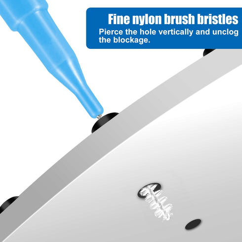 30pcs Shower Head Cleaner Tools, Shower Head Cleaning Brushes Multi-Sized Shower Head Cleaner Picks for Small Hole Anti-Clogging Cleaning Brush fo...