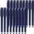 Lin.Pen 1.0mm Black Gel Pens, 2-in-1 stylus gel pen, Gel Ink Rollerball Pens for Office, Black gel ink(18 Pack-blue), Dark blue......