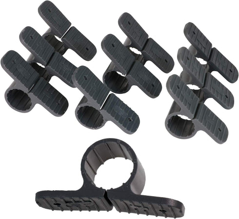 PXSTND001-10 PEX 1 in. Standard Suspension Clamp Hard Plastic (10 Pack), Grey, 10 Count...