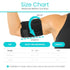 Vive Bicep Brace Compression Sleeve for Tendonitis - Upper Arm Tricep & Bicep Support Brace for Pain Relief - Comfortable, Lightweight, & Adjustab...