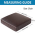 Faux Leather Couch Cushion Covers, Waterproof Sofa Cushion Slipcovers, Elastic RV Chair Seat Covers for Settee Seater, PU Leather Sofa Slipcovers ...