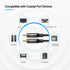 VIOY Coaxial Digital Audio Cable (15 FT), Subwoofer Cable RCA Male to Male HiFi 5.1 SPDIF Stereo Coaxial Audio Cable for Home Theater, HDTV, Ampli...