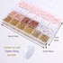 LFLIUN Bracelet Making Kit Friendship Gold Beads Clay Beads Jewelry&Bracelet Making Kit Charm Bracelet Maker Set with Letter Beaded Kit Birthday G...