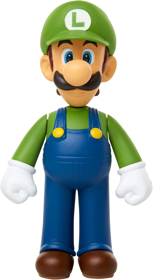 Super Mario Action Figure 2.5 Inch Standing Luigi Collectible Toy...