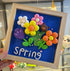 Finished Clay Flower, 48 PCS Completed Handmade Clay Flowers for Decorating Mirrors, Picture Frames, Refrigerators?Flower Shapes Decorate The Mirr...
